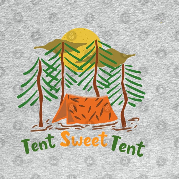 Sweet camping tent by RiyanRizqi